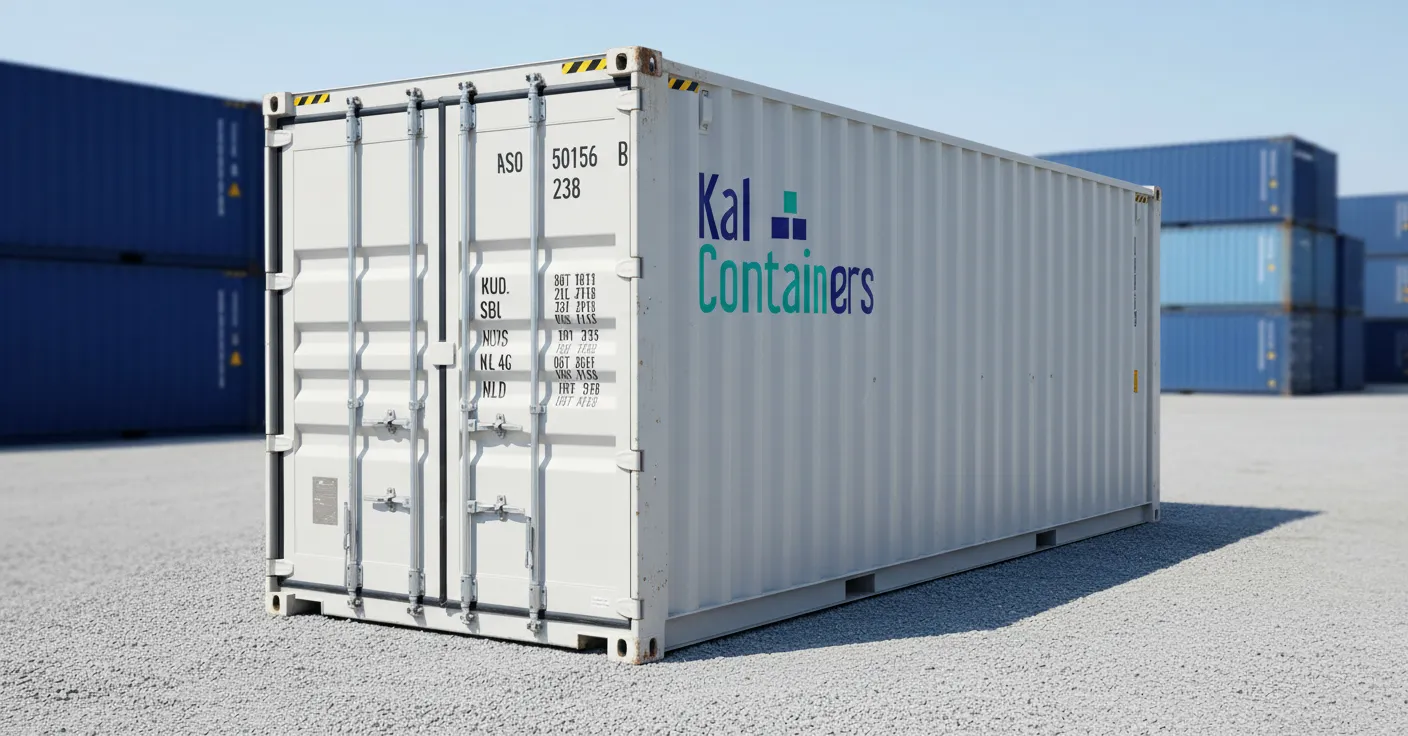 Shipping containers at KAL Containers facility